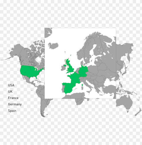 data centres location map - map of greater europe PNG free download