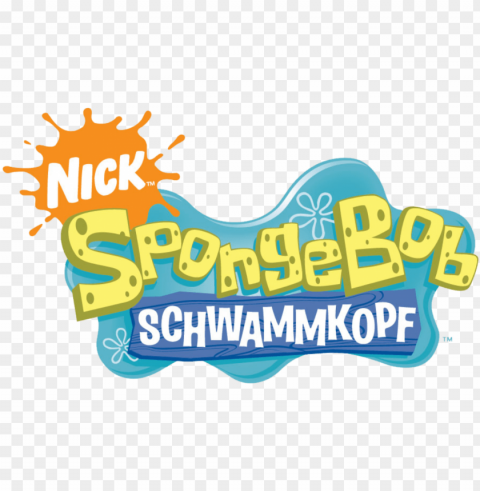 datei - spongebob logo - svg - spongebob squarepants logo ClearCut Background PNG Isolated Element PNG transparent with Clear Background ID 19caa26f