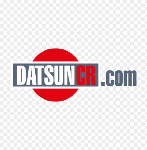 datsuncr vector logo Clean Background Isolated PNG Character