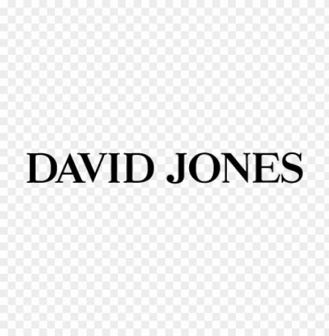 david jones limited vector logo Isolated Illustration in HighQuality Transparent PNG