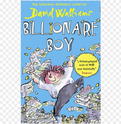 david walliams books billionaire boy PNG images without restrictions
