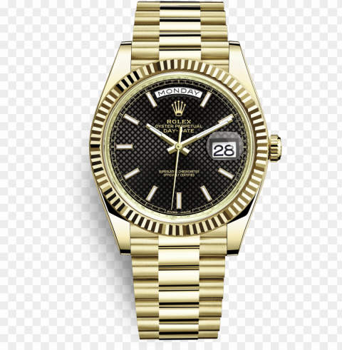day-dateoyster 40 mm yellow gold - rolex day-date 40 228238 PNG images without restrictions PNG transparent with Clear Background ID 2356b14f