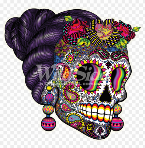 day of the dead skull - skulls day of dead PNG free download transparent background