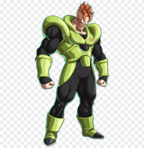 dbfz android16 portrait - dragon ball fighterz android 16 PNG with no cost