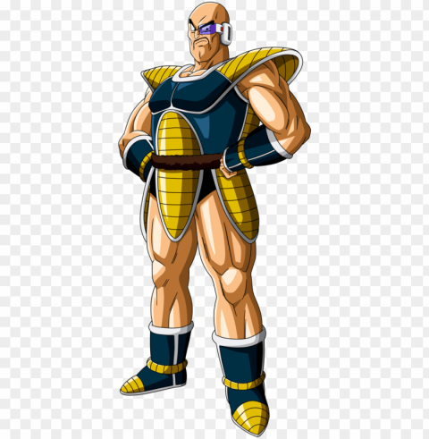 dbz nappa - dragon ball nappa deviant art Isolated Graphic on HighQuality PNG