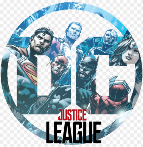 dc logo for justice league - justice league dc logo HighResolution Isolated PNG Image
