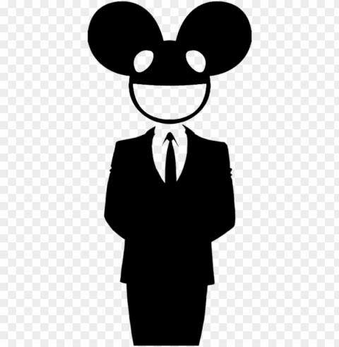 Deadmau5 Stencil By Dasmav On Deviantart - Dead Mouse Dibujo Dj Isolated Subject In Clear Transparent PNG