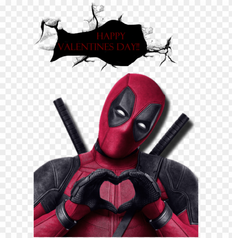 deadpool valentines day card by ladyevel on deviantart - deadpool valentine's day card PNG transparent pictures for projects