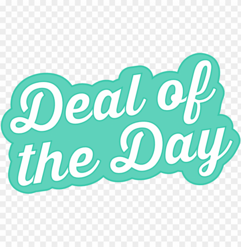 deal of the day PNG artwork with transparency