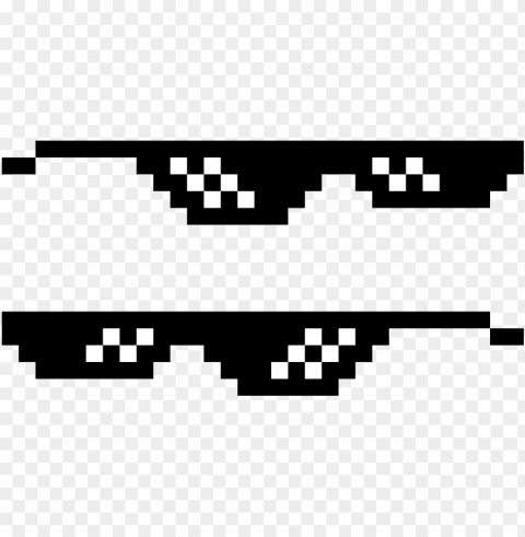 deal with it glasses - thug life sunglasses PNG graphics for presentations