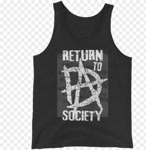 dean ambrose return to society unisex tank top - dean ambrose return to society PNG for digital art