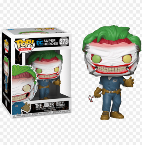 death of the family - joker funko po PNG Image with Isolated Graphic Element