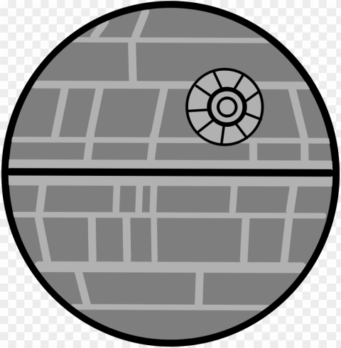 death star star wars laser clip art - star wars death star clipart PNG Graphic Isolated on Transparent Background
