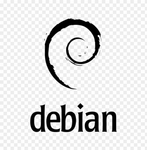 debian logo Isolated Design Element in HighQuality PNG PNG transparent with Clear Background ID 962684ff