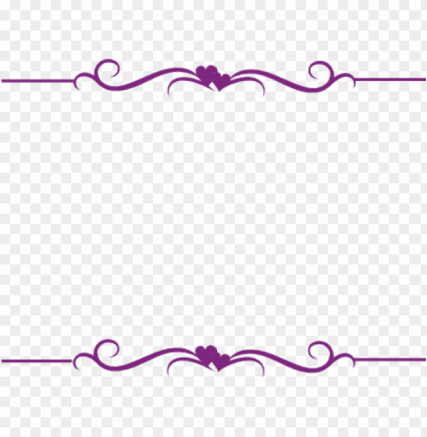 decorative border clipart purple - pink frame transparent background PNG images for graphic design