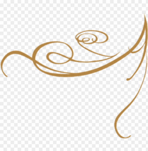 decorative gold line png Alpha PNGs