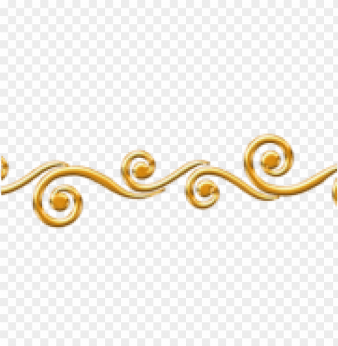 decorative gold line Clean Background Isolated PNG Art PNG transparent with Clear Background ID 0cbf94f7