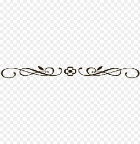 decorative line black clipart divider - calligraphy Clear PNG pictures free PNG transparent with Clear Background ID 06f38b45