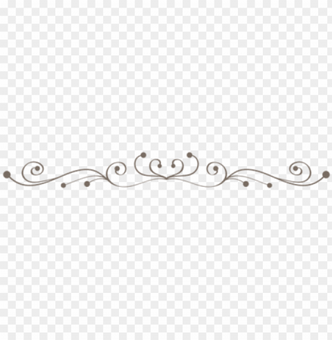 decorative line black clipart divider - portable network graphics Isolated Graphic on Clear Background PNG