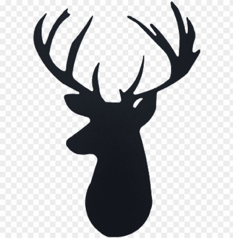 deer head Isolated Illustration on Transparent PNG