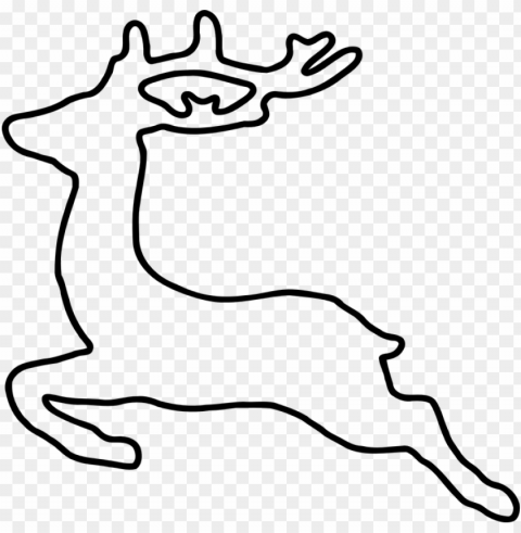 deer jumping animal running running away HighResolution Isolated PNG with Transparency PNG transparent with Clear Background ID f030b954