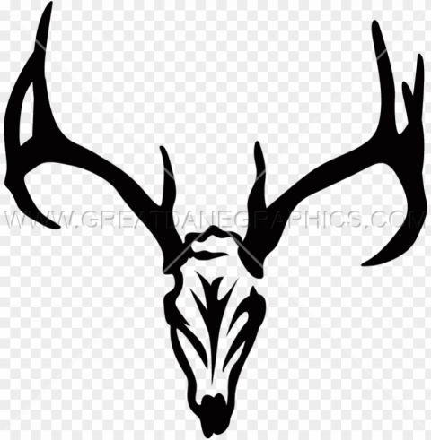 Deer Skull Charge - Deer Skull Head Sv Isolated Subject In Clear Transparent PNG