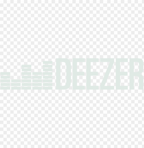 deezer white PNG files with alpha channel assortment
