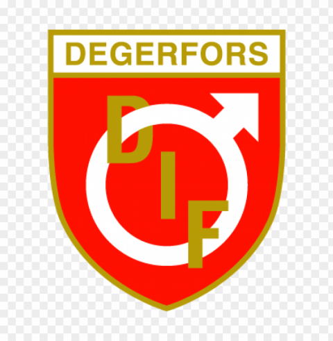 degerfors dif vector logo High-definition transparent PNG