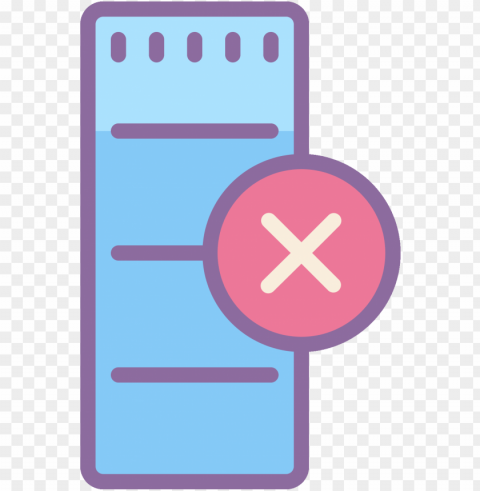 delete column icon - ico PNG Image with Transparent Background Isolation
