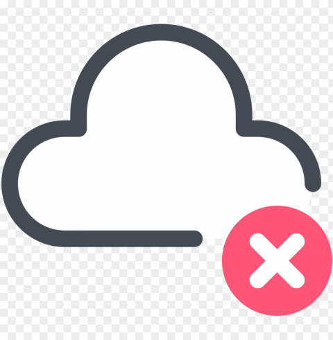 delete from cloud icon - icon PNG transparent vectors