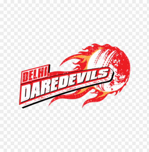 delhi daredevils vector logo Transparent Background Isolated PNG Design Element