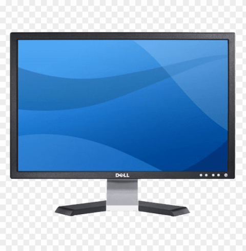 dell computer monitor Isolated Item on Transparent PNG Format
