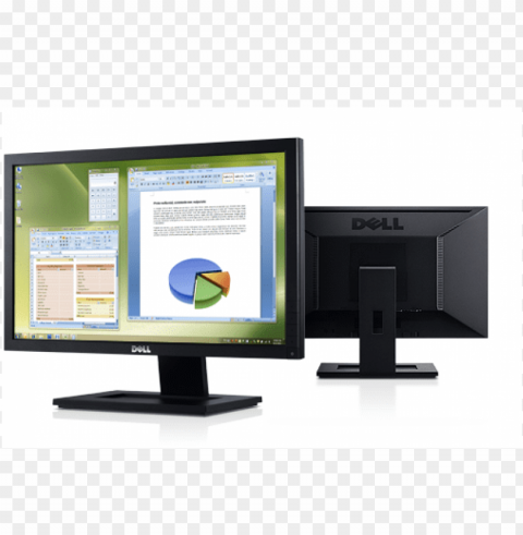 dell computer monitor Isolated Subject with Clear PNG Background
