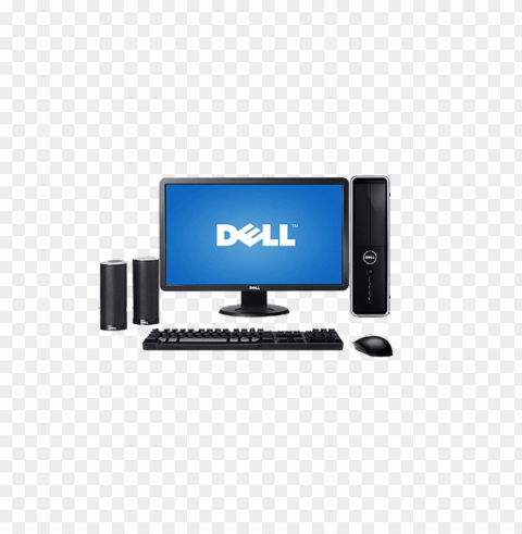 Dell Desktop HighResolution PNG Isolated Illustration