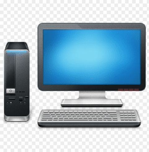 dell desktop Isolated Element in HighQuality PNG