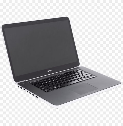 Dell Laptop Transparent PNG Graphic With Isolated Object