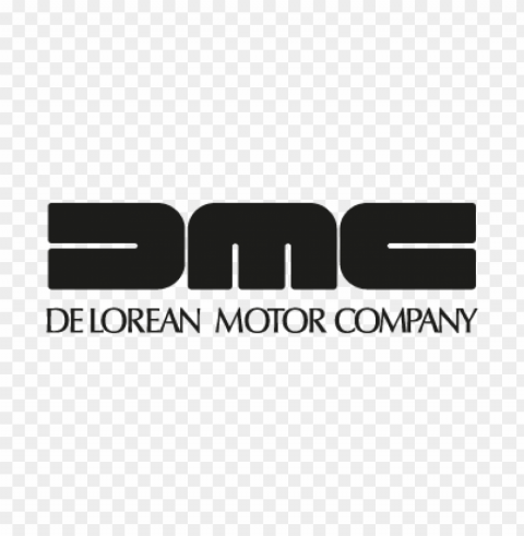 delorean motor company vector logo HighQuality PNG Isolated on Transparent Background