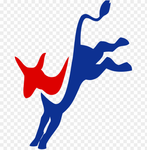 democrats logo donkey - democratic party logo Transparent picture PNG