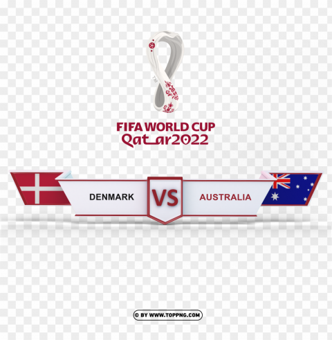 denmark vs australia fifa world cup 2022 file ClearCut Background PNG Isolated Item