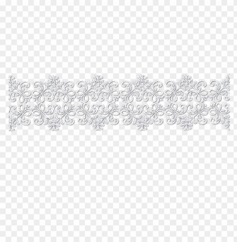 dentelle blanche PNG for educational use