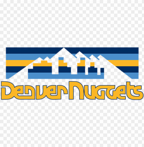 denver nuggets logo old - denver nuggets Isolated Object on Transparent Background in PNG