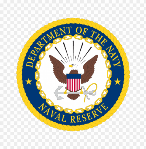 department of the navy naval reserve logo vector free Isolated Artwork in Transparent PNG Format