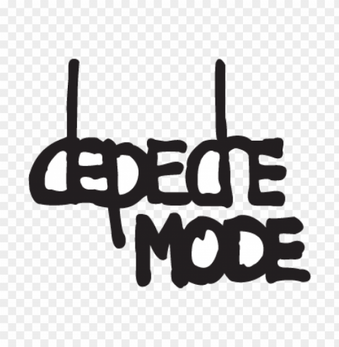 depeche mode logo vector free download Transparent Background PNG Isolated Icon