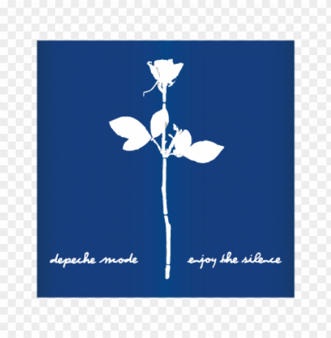 depeche mode tulip vector logo Isolated Icon in HighQuality Transparent PNG