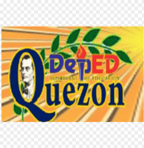 deped quezon logo PNG clipart with transparency