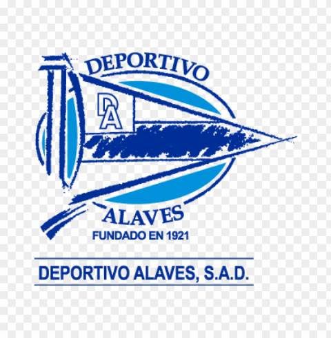 deportivo alaves vector logo Isolated Design on Clear Transparent PNG