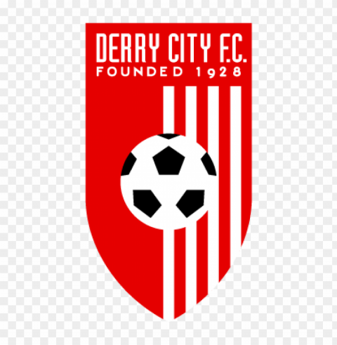 derry city fc vector logo PNG for personal use