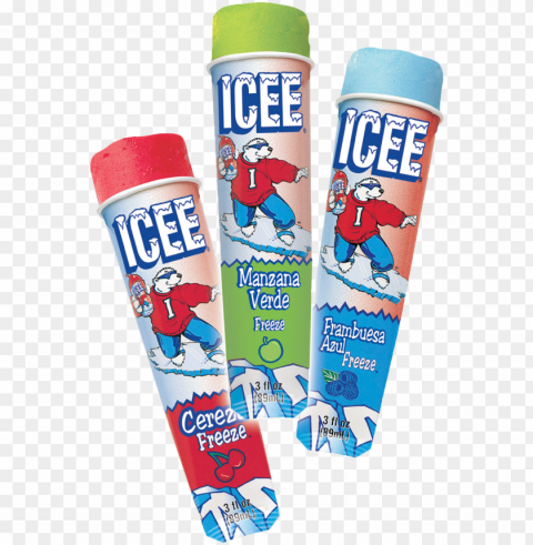 descarga el folleto icee freeze tubes - icee tubes Isolated Character in Clear Transparent PNG