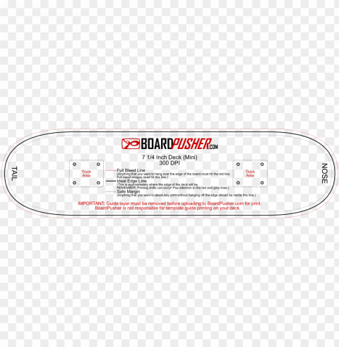  Tips  Templates - Skateboard Template Vector Clear Background PNG Isolated Design Element