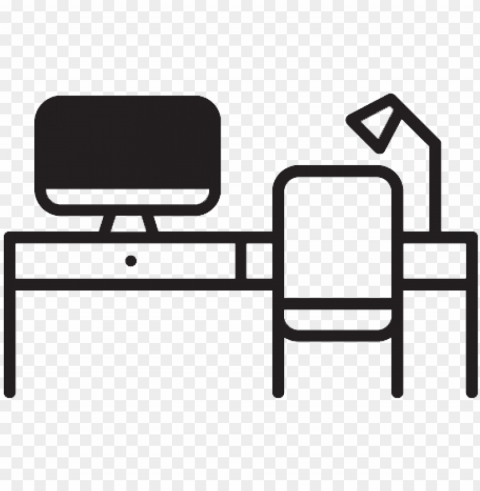 desk icon image - icon PNG graphics with clear alpha channel selection